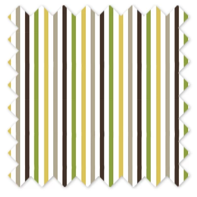 Bacati - Mod Dots Stripes Green Yellow Beige Brown 6 Pc Crib Bedding Set With Long Rail Guard Cover 10 Bacati - Mod Dots Stripes Green Yellow Beige Brown 6 Pc Crib Bedding Set With Long Rail Guard Cover - Image 10