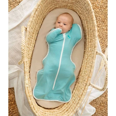 Love To Dream Ecovero Swaddle Wrap - Marine - Newborn 1 Love To Dream Ecovero Swaddle Wrap - Marine - Newborn
