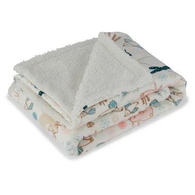 Sandy & Simon Lovey Faux-shearling Baby Blanket For Girl Comforting Plush Microfibers 1 Sandy & Simon Lovey Faux-shearling Baby Blanket For Girl Comforting Plush Microfibers