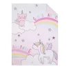 4pc Toddler Everything Caticorn Girl Power Kids' Bedding Set