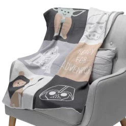 Lambs & Ivy Star Wars The Force Knit Baby Blanket - Yoda/Ewok/R2-D2/Vader -Nursery Nest Deals Store GUEST 15e6663d 9ded 4057 b8a7 82d6c2f5a218