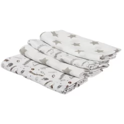 Bacati - Football Brown/Gray Muslin Swaddling Blankets Set Of 4 6 Bacati - Football Brown/Gray Muslin Swaddling Blankets Set Of 4 -Nursery Nest Deals Store GUEST 16bda20c 9426 41a2 8048 41bc8cbe8378