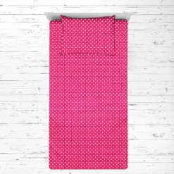 Bacati - Fuschia Pin Dots 3 Pc Cotton Toddler Bed Sheet Set -Nursery Nest Deals Store GUEST 19c0ebcb 7ab0 4d91 a4e1 5d8d6c681705