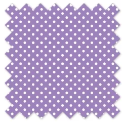 Bacati - Pin Dots Crib/Toddler Bed Skirt - Lilac