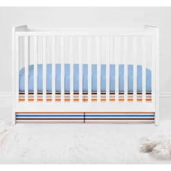 Bacati - Mod Sports Blue Orange Chocolate 6 Pc Crib Bedding Set With Long Rail Guard Cover -Nursery Nest Deals Store GUEST 1ca76bbb 0e28 4a57 82ce 1c2567bea2e7