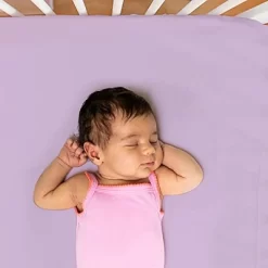 The Peanutshell Purple Floral 4-Pack Crib Fitted Sheet Set In Purple/Pink/White -Nursery Nest Deals Store GUEST 1e1bf247 04c7 468a b7a7 e56aea765955