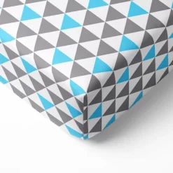 Bacati - Woodlands Forest Animals Aqua/Navy/Grey 4 Pc Crib Bedding Set With Diaper Caddy -Nursery Nest Deals Store GUEST 1e3e0f29 52db 4714 a0d5 5f7c5c098c20