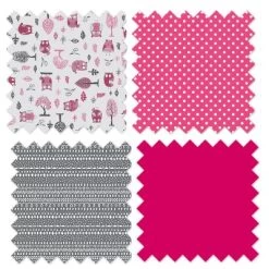 Bacati - Owls In The Woods Pink Fuschia Gray 4 Pc Toddler Bedding Set 13 Bacati - Owls In The Woods Pink Fuschia Gray 4 Pc Toddler Bedding Set -Nursery Nest Deals Store GUEST 25d1307d 7333 4951 9c4a 6847897d49b9