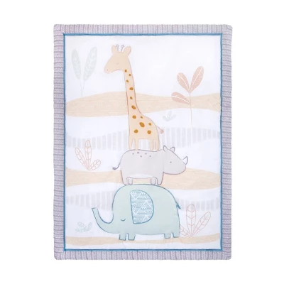 Sammy & Lou Safari Baby Crib Bedding Set - 4pc 2 Sammy & Lou Safari Baby Crib Bedding Set - 4pc - Image 2