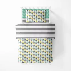 Bacati - Elephants Mint Yellow Gray 3 Pc Toddler Bed Sheet Set 10 Bacati - Elephants Mint Yellow Gray 3 Pc Toddler Bed Sheet Set -Nursery Nest Deals Store GUEST 2776ed76 a7d2 4883 bd85 3c001855d878