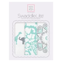 SwaddleDesigns Swaddle Blankets - 3 Pack