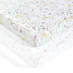 Lush Décor Soft & Plush Fitted Crib Sheet -Nursery Nest Deals Store GUEST 2c4fc23a a368 468d a327 a3b8dd854643