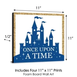 Big Dot Of Happiness Royal Prince Charming - Kids Room, Nursery Decor & Home Decor - 11 X 11 Inches Nursery Wall Art - Set Of 4 Prints For Baby's Room 9 Big Dot Of Happiness Royal Prince Charming - Kids Room, Nursery Decor & Home Decor - 11 X 11 Inches Nursery Wall Art - Set Of 4 Prints For Baby's Room -Nursery Nest Deals Store GUEST 2ec5e3b3 b26c 4452 a7c2 8c8adbd04554