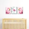 Big Dot Of Happiness Pink Flamingo - Tropical Summer Nursery Wall Art, Kids Room Decor & Home Decor - Gift Ideas - 7.5 X 10 Inches - Set Of 3 Prints