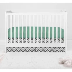 Bacati - Ikat Dots Stripes Mint Grey Muslin Neutral 10 Pc Crib Set With Wall Hangings & Mobile 8 Bacati - Ikat Dots Stripes Mint Grey Muslin Neutral 10 Pc Crib Set With Wall Hangings & Mobile -Nursery Nest Deals Store GUEST 32a54c19 f6a3 4db2 8c19 df4f389d9880