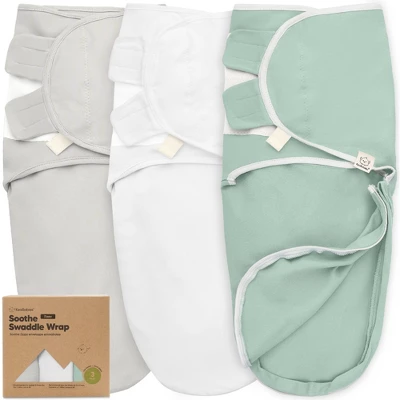 3pk Soothe Zippy Baby Swaddles 0-3 Months, Newborn Sleep Sacks, Zipper Swaddle, Wearable Swaddle Blanket 11 3pk Soothe Zippy Baby Swaddles 0-3 Months, Newborn Sleep Sacks, Zipper Swaddle, Wearable Swaddle Blanket - Image 11