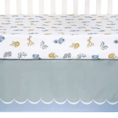 Sammy & LouCrib Bedding Set - Noah's Ark 4pc 5 Sammy & LouCrib Bedding Set - Noah's Ark 4pc - Image 5