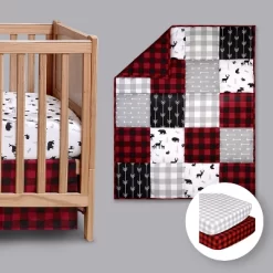 The Peanutshell Buffalo Plaid Crib Bedding Set, Woodland, 4pc To 12 Pc -Nursery Nest Deals Store GUEST 35767800 61c0 4e4e a096 f058025fd664