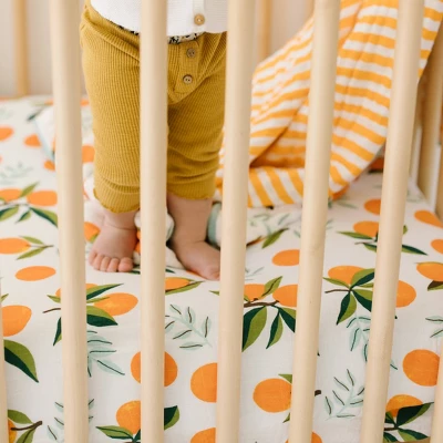 Clementine Kids Fitted Crib Sheet 1 Clementine Kids Fitted Crib Sheet