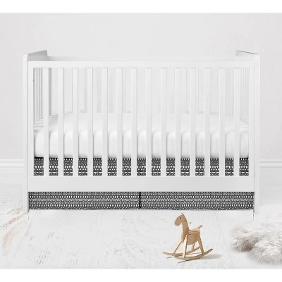 Bacati - Owls In The Woods Beige/Gray 3 Pc Crib Bedding Set 4 Bacati - Owls In The Woods Beige/Gray 3 Pc Crib Bedding Set - Image 4