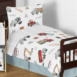 Toddler Construction Truck Bedding Set - Sweet Jojo Designs -Nursery Nest Deals Store GUEST 39d560cb 9406 417c 8394 5ec2e88dcafc