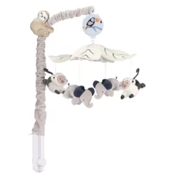 Lambs & Ivy Jungle Party Gray Animals Musical Baby Crib Mobile Soother Toy -Nursery Nest Deals Store GUEST 3c2269f1 155e 4c81 9fc5 07b78337139b