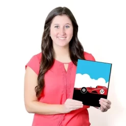 Big Dot Of Happiness Let's Go Racing - Racecar - Nursery Wall Art, Race Car Kids Room Decor & Game Room Home Decor - 7.5 X 10 Inches - Set Of 3 Prints -Nursery Nest Deals Store GUEST 3c6f05f9 7c99 454b b8a4 9c5d97e337ac