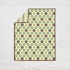 Bacati - Mod Dots Stripes Green Yellow Beige Brown 10 Pc Crib Bedding Set With 2 Crib Fitted Sheets
