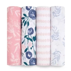 Aden + Anais Essentials Muslin Swaddle Blankets - 4pk -Nursery Nest Deals Store GUEST 4116f0e4 5133 42d3 9409 1bba61c84a59