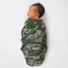 The Peanutshell Camo Elephant Swaddle Wrap For Newborn, Infant - 3-Pack