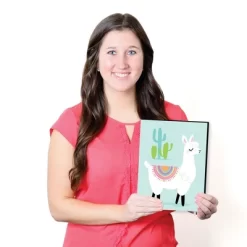 Big Dot Of Happiness Whole Llama Fun - Nursery Wall Art, Kids Room Decor And Llama Fiesta Home Decor - Gift Ideas - 7.5 X 10 Inches - Set Of 3 Prints -Nursery Nest Deals Store GUEST 4327891a c999 435e b030 287b39ff25eb