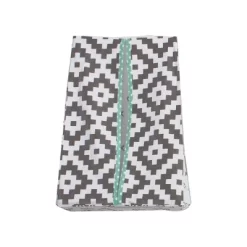 Bacati - Love Aztec Design/Print Gray Mint 4 Pc Crib Bedding Set With Diaper Caddy -Nursery Nest Deals Store GUEST 438cb0f3 6387 4673 82e4 fada56adb1c0