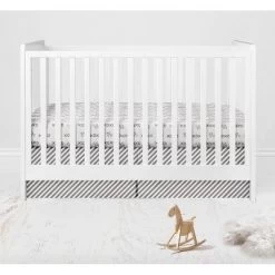 Bacati - Love Design/Print Gray/Silver 10 Pc Crib Bedding Set With 2 Crib Fitted Sheets -Nursery Nest Deals Store GUEST 44418add 842b 487c 90cf 8fdebcd49ffc