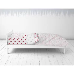 Bacati - Baseball Red/Gray Muslin 4 Pc Toddler Bedding Set -Nursery Nest Deals Store GUEST 44964860 77d6 47a3 b406 7ec25bb997f2