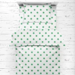 Bacati - Stars Green Muslin 4pc Toddler Bedding Set 10 Bacati - Stars Green Muslin 4pc Toddler Bedding Set -Nursery Nest Deals Store GUEST 46da70d3 010a 4900 9cb1 ec3d36fd7301