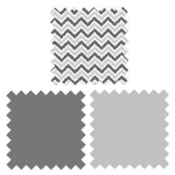 Bacati - Ikat Chevron White Grey Neutral 3 Pc Crib Set -Nursery Nest Deals Store GUEST 49d4e191 fefa 42a1 b8e6 2f118f949cd1