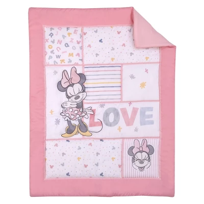 Disney Minnie Mouse Lovely Little Lady Bedding Set - 3pc 1 Disney Minnie Mouse Lovely Little Lady Bedding Set - 3pc