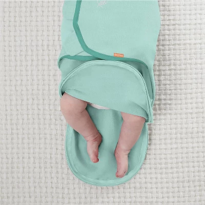 SwaddleMe By Ingenuity Easy Change Swaddle Wrap - Country Petals - S/M - 0-3 Months 2 SwaddleMe By Ingenuity Easy Change Swaddle Wrap - Country Petals - S/M - 0-3 Months - Image 2