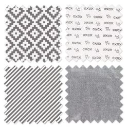 Bacati - Love Gray/Silver 3 Pc Crib Bedding Set -Nursery Nest Deals Store GUEST 4ce81063 307f 494c 856d 547d9333157e