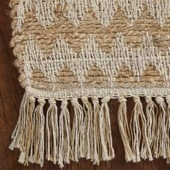 Handwoven Eco-Friendly Jute And Cotton Chevron Tassel Indoor Area Rug Or Runner By Blue Nile Mills 9 Handwoven Eco-Friendly Jute And Cotton Chevron Tassel Indoor Area Rug Or Runner By Blue Nile Mills -Nursery Nest Deals Store GUEST 4d2442f2 7cd1 4948 8f41 e134f6466055