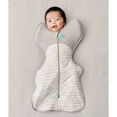 Love To Dream Warm 2.5 TOG Swaddle Wrap - Dreamer White - M 2 Love To Dream Warm 2.5 TOG Swaddle Wrap - Dreamer White - M - Image 2