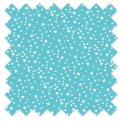 Bacati - Aqua Stars 100 Percent Cotton Universal Baby US Standard Crib Or Toddler Bed Fitted Sheet -Nursery Nest Deals Store GUEST 4e48f66c 453f 40c8 bead 59bc8c09b2f2