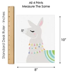 Big Dot Of Happiness Whole Llama Fun - Unframed Llama Fiesta Nursery And Kids Room Linen Paper Wall Art - Set Of 4 - Artisms - 8 X 10 Inches 8 Big Dot Of Happiness Whole Llama Fun - Unframed Llama Fiesta Nursery And Kids Room Linen Paper Wall Art - Set Of 4 - Artisms - 8 X 10 Inches -Nursery Nest Deals Store GUEST 4edf09ef 96dc 4bc0 9426 d7944bece6b7