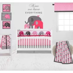 Bacati - Elephants Musical Mobile Pink/Grey -Nursery Nest Deals Store GUEST 4f0ad9f3 a52b 4ae7 a684 53d58177b7e6