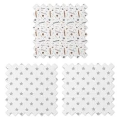 Bacati - Football Brown/Gray Muslin Swaddling Blankets Set Of 4 7 Bacati - Football Brown/Gray Muslin Swaddling Blankets Set Of 4 -Nursery Nest Deals Store GUEST 502c1d27 adb5 4272 995f ae5fa077af90