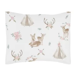 5pc Toddler Bedding Set Deer Floral - Sweet Jojo Designs