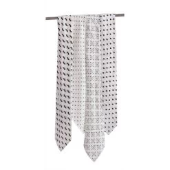 Bacati - LOVE Muslin Swaddling Blankets Set Of 4, Black/White 6 Bacati - LOVE Muslin Swaddling Blankets Set Of 4, Black/White -Nursery Nest Deals Store GUEST 5420f6af 8303 4371 80c1 427bbec11f57