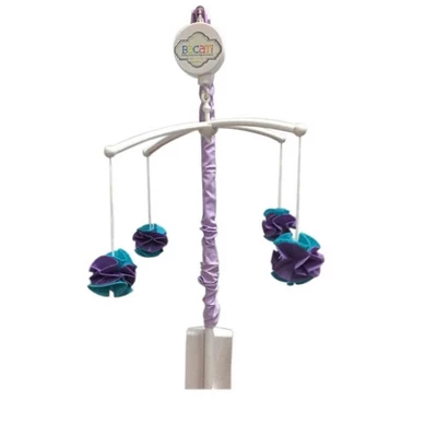 Bacati - Paisley Isabella Purple Lilac Aqua 10 Pc Crib Bedding Set With 2 Crib Fitted Sheets 8 Bacati - Paisley Isabella Purple Lilac Aqua 10 Pc Crib Bedding Set With 2 Crib Fitted Sheets - Image 8