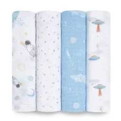 Aden + Anais Essentials Muslin Swaddle Blankets - 4pk -Nursery Nest Deals Store GUEST 58f07c3a f6f5 46f9 a098 99c90a91d5fc