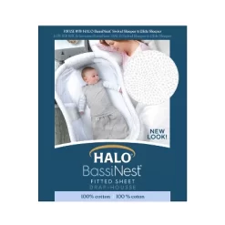 HALO Innovations Bassinest 100% Cotton Fitted Sheet 13 HALO Innovations Bassinest 100% Cotton Fitted Sheet -Nursery Nest Deals Store GUEST 5b315ed4 3375 4762 8f55 0cc05a99f916
